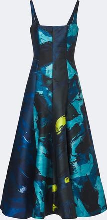 Roksanda Ilincic Zelia printed gathered midi dress