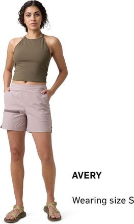 Backcountry Wasatch Ripstop 5 Pull-On Short - Womens in Bark/granite Plum at Nordstrom, Size Xx-Large