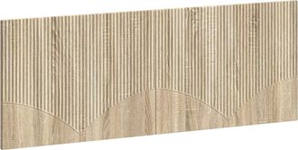 vidaXL Cabecero Montada En La Pared Hoorn Roble Sonoma Vidaxl