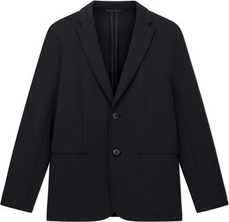 A|X Armani Exchange Single-breasted Two-Button Jacket - Heren - Blazers - Blauw - M - Katoen - Jassen