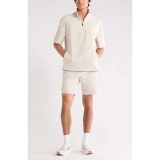 Zella Popover Golf Shirt in Grey Moonbeam at Nordstrom Rack, Size Xx-Large