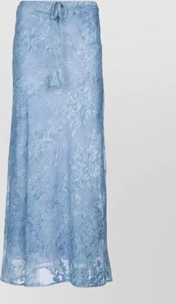 Ermanno Scervino high waist skirt lace overlay floral