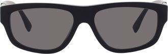 Fendi Smoke Square Mens Sunglasses FE40157I 01A 56