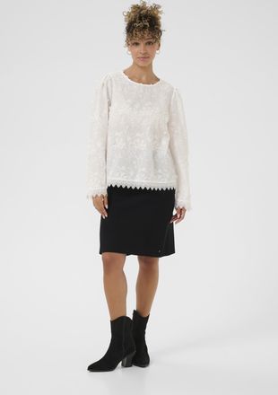 Cream Blouse met lange mouwen CRHilda Regular fit white