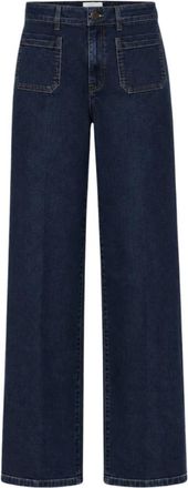 Marella Emmwideflare Jeans - Dames - Loose Fit Jeans - Blauw - 2XS - Katoen - Jeans