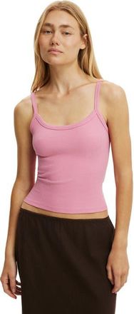 Cotton On Womens Goldie Rib Scoop Cami in Light Orchid at Nordstrom, Size Xx-Small