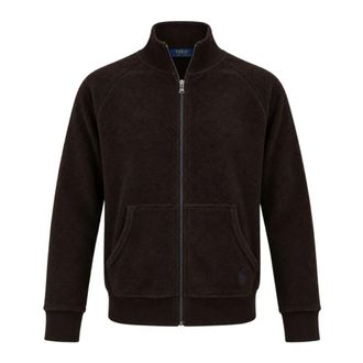 Polo Ralph Lauren Gebreide pyjamatop - Heren - Sweatshirts & Hoodies - Bruin - Maat: 2XL Katoen