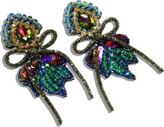 Simitri Orchid Earrings in Purple at Nordstrom