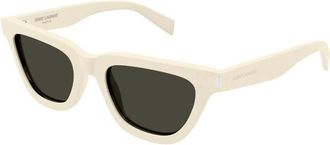 Saint Laurent Ladies Black Cat Eye Sunglasses SL462SULPICE 018