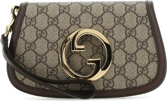 Gucci Gg Supreme Fabric Mini Gucci Blondie Clutch