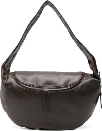 Low Classic Borsa a spalla in pelle - Marrone
