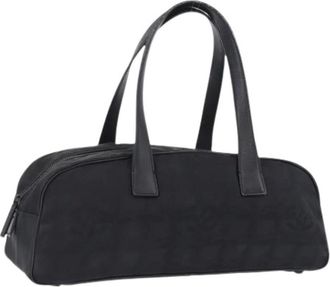 Chanel Borsa a mano Pre-owned in tela - - Pre-owned - Donna - Nero - ONE SIZE