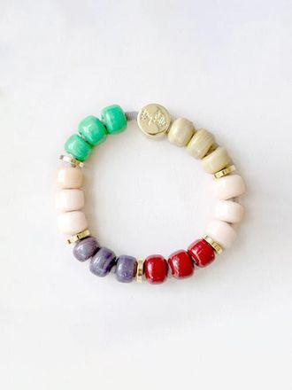 By Lilla Greenwich Capsule Bracelet Hair Tie in Multi at Nordstrom