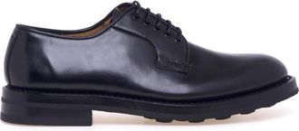 Fabi Stringata - Heren - Nette schoenen - Zwart - 41 EU - Leer - Schoenen