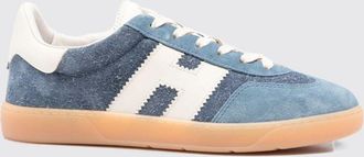 Hogan Sneakers Cool in pelle e suede con logo H e suola in gomma