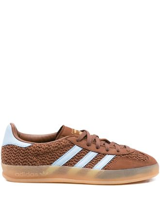 adidas Gazelle leather sneakers - men - Calf Leather/Calf Suede/Rubber/Fabric - 6.5 - Brown