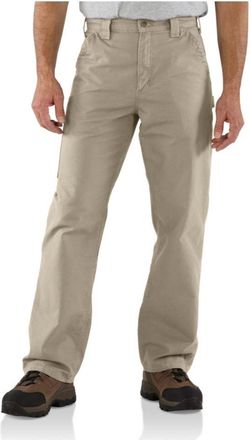 Carhartt Workwear Carhartt Mens Canvas Dungaree B151 work utility pants, Tan, 33W 36L UK