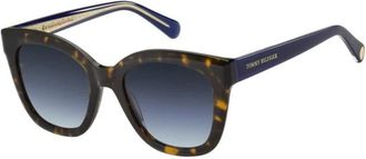 Tommy Hilfiger Zonnebrillen - Dames - Zonnebrillen - Bruin - 52 MM - Accessoires