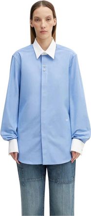 Wales Bonner Mujer, Blusas y Camisas, Azul, Talla: XS