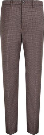 Nine In The Morning Nikolas -broek - Heren - Slim Fit Broeken - Bruin - XS - Wol - Broeken