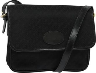 Loewe Pre-owned Canvas shoulder-bags - Dames - Vintage Schoudertas - Zwart - ONE Size - Vintage