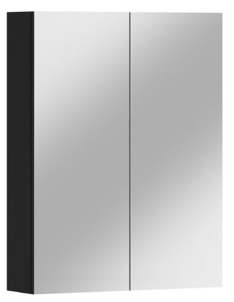 OEM Armario De Ba&ntilde;o Colgante Antico 80 Con Espejo, Negro