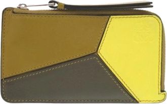 Loewe Pre-owned Card case - Dames - Vintage Accessoires - Veelkleurig - ONE Size - Leer - Vintage