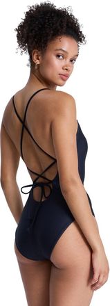 Roxy Badeanzug ROXY Summer Surf, Damen, Gr. XXL, anthrazit, Recycling-Polyester, Badeanz&uuml;ge Badeanzug