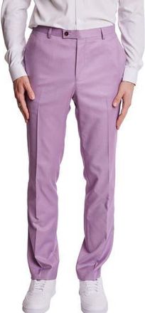 Paisley & Gray Downing Slim Flat Front Dress Pants in Lilac Shark at Nordstrom Rack, Size 40 X 32