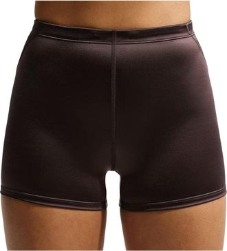 Nike (WMNS) Nike SKIMS Satin Shine Mid-Rise 2 Boyshorts with Drawcord Resin IR8652-249