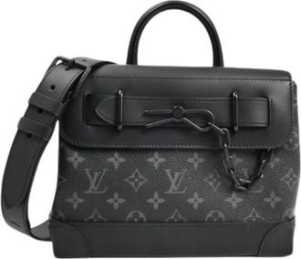 Louis Vuitton Pre-owned Steamer PM Monogram 2way Schoudertas - Heren - Vintage Schoudertas - Zwart - ONE Size - Vintage