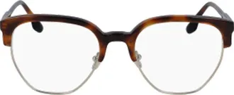 Victoria Beckham VB2107215 Square Full Rim Acetate Eyeglasses - Brown