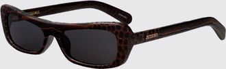 Jacquemus Occhiali da sole Capri in acetato stampa cocco