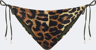 Johanna Ortiz Leopard-print bikini bottoms