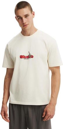 Cotton On Mens Everyday Fit Graphic T-Shirt in Creampuff Woodchop at Nordstrom, Size Xx-Large