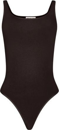 Wolford Jamaika String Body - Dames - Bodies - Bruin - S - Katoen - Tops