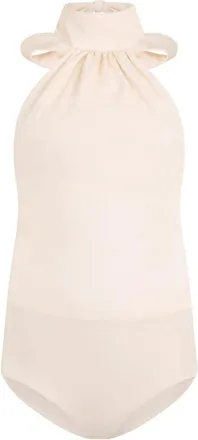 Philosophy di Lorenzo Serafini Tops, Dames, Beige, XS, Polyester, Body