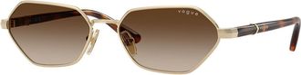 Vogue Eyewear VO4349S 848/13 Womens Sunglasses Gold Size 54