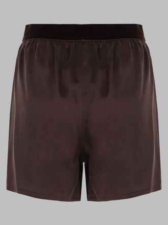 Tom Ford Silk Shorts - Brown