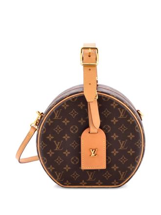 Louis Vuitton Petite Boite Chapeau Bag Monogram Canvas crossbody bag - Bruin