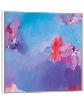 iCanvas Icanvas Blueberry And Lavender Framed Canvas By Laurel Greenfield Wall Art