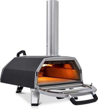 Ooni Ooni Karu 16 - Forno pizza multicombustibile Karu16 con coperchio vetro