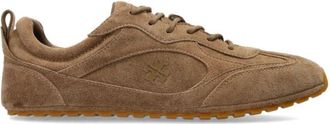 Tory Burch Sneakers - Dames - Sneakers - Bruin - 37 EU - Leer - Schoenen