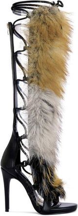 Azalea Wang Stamos Stiletto Sandal in Brown at Nordstrom, Size 7.5