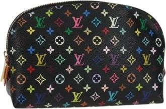 Louis Vuitton Pre-owned Clutches, female, Multicolor, Size: ONE SIZE Pre-owned Monogram Multicolor Pouch