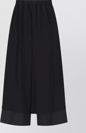 Comme Des Gar&ccedil;ons wool a-line skirt