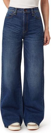 Scotch & Soda The Wave High Waist Wide Leg Jeans in Tribeca at Nordstrom Rack, Size 32