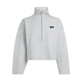 Penn & Ink Pullover W26B420 - Dames - Sweatshirts & Hoodies - Grijs - Maat: XS Poliester