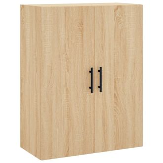 vidaXL Armario De Pared Roble Sonoma 69,5x34x90 Cm Vidaxl