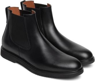 Nero Giardini Leather Chelsea Boot in Black at Nordstrom, Size 43